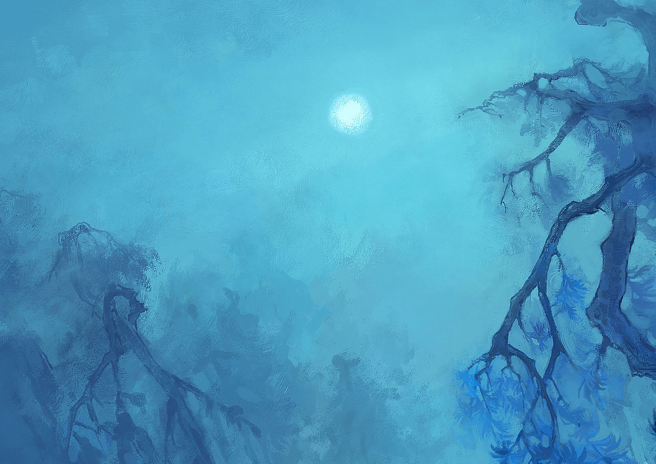 春江花月夜（三）（图ZMzcxMzY1MTg0） - 创作习作 - 站酷设计师牧之的插画原创素材 - 站酷ZCOOL