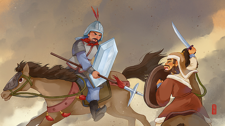 大语文国学稿（图ZMzcxMzcwMTA4） - 儿童插画 - 站酷设计师莳歌原创素材 - 站酷ZCOOL