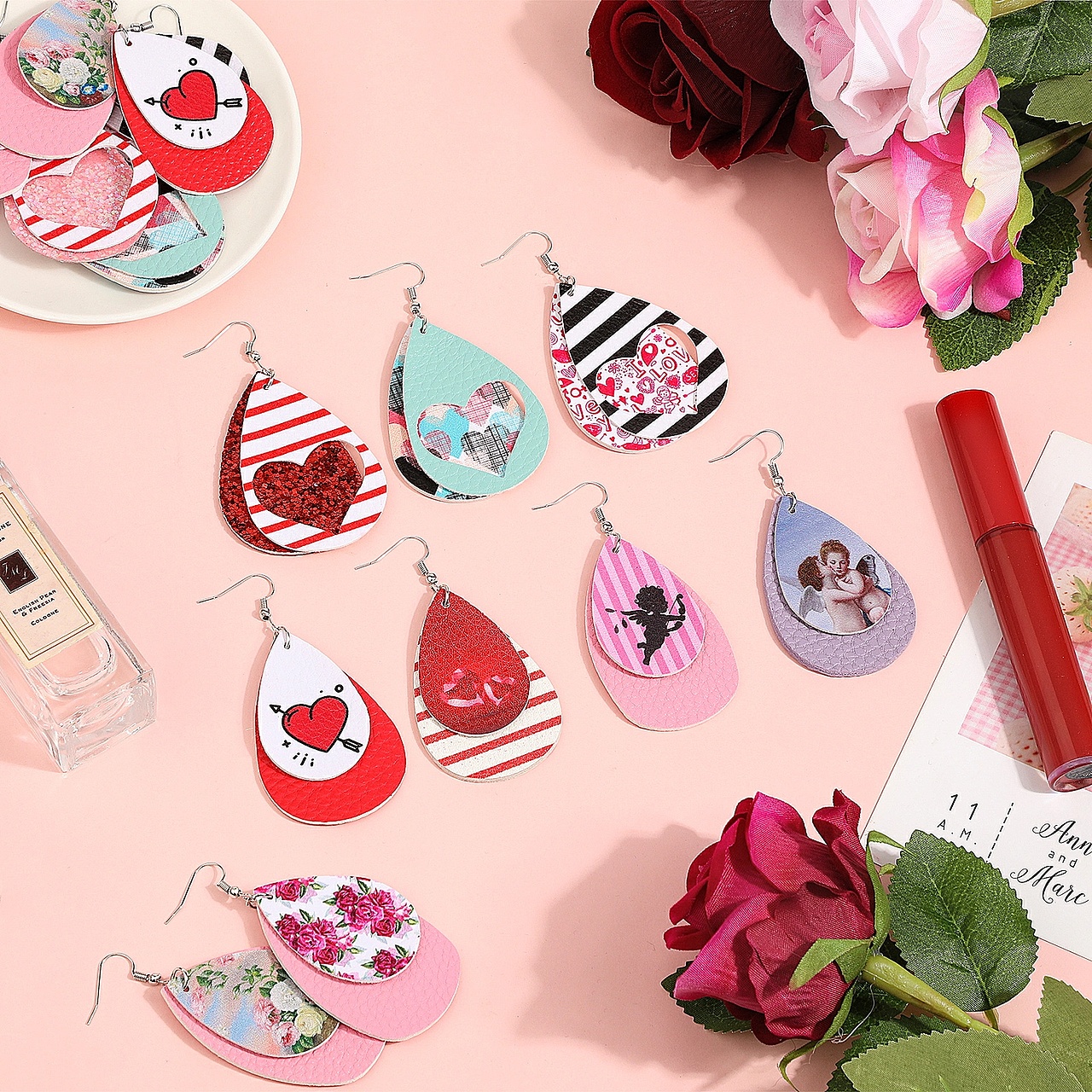 复活节耳夹耳坠