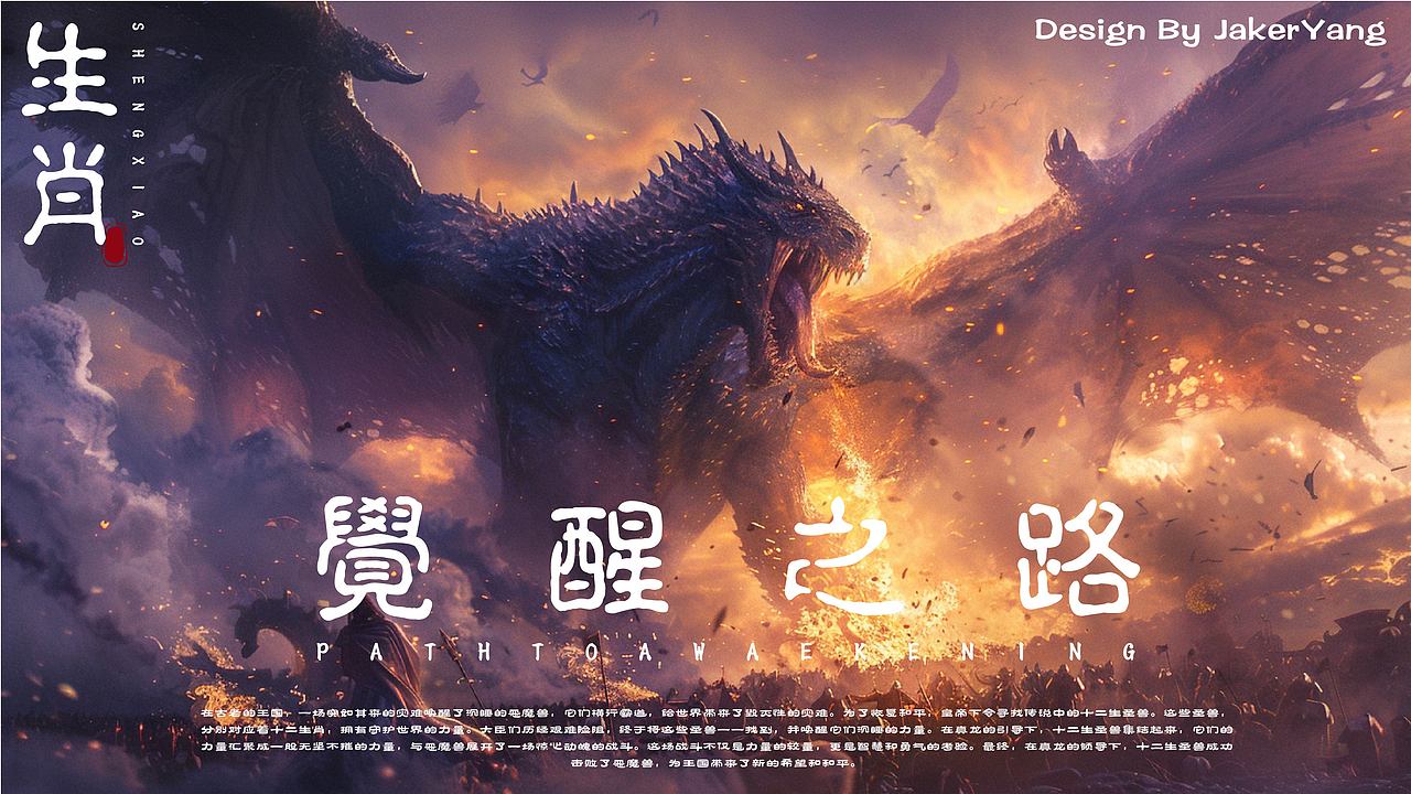 《生肖-觉醒之路》AIGC概念短片