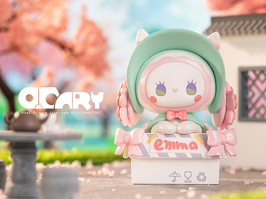 EMMA秘境森林晚樱会盲盒 拍摄