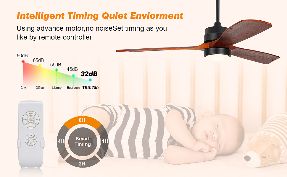 亚马逊设计案例分享—木制风扇灯