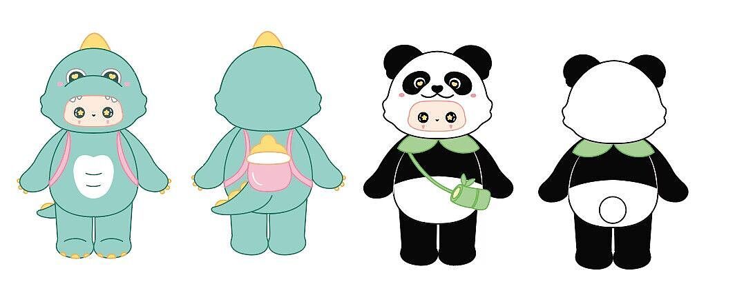 卡通设计 |  朝气小动物