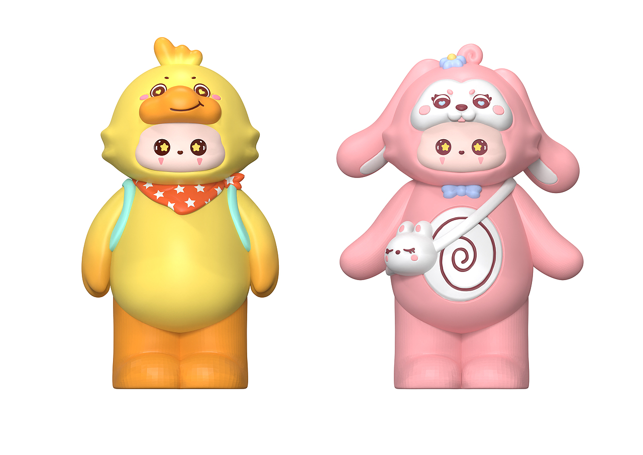 卡通设计 |  朝气小动物