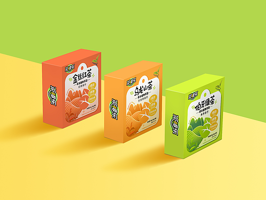 原创｜茶含片包装设计｜食品包装设计｜糖果