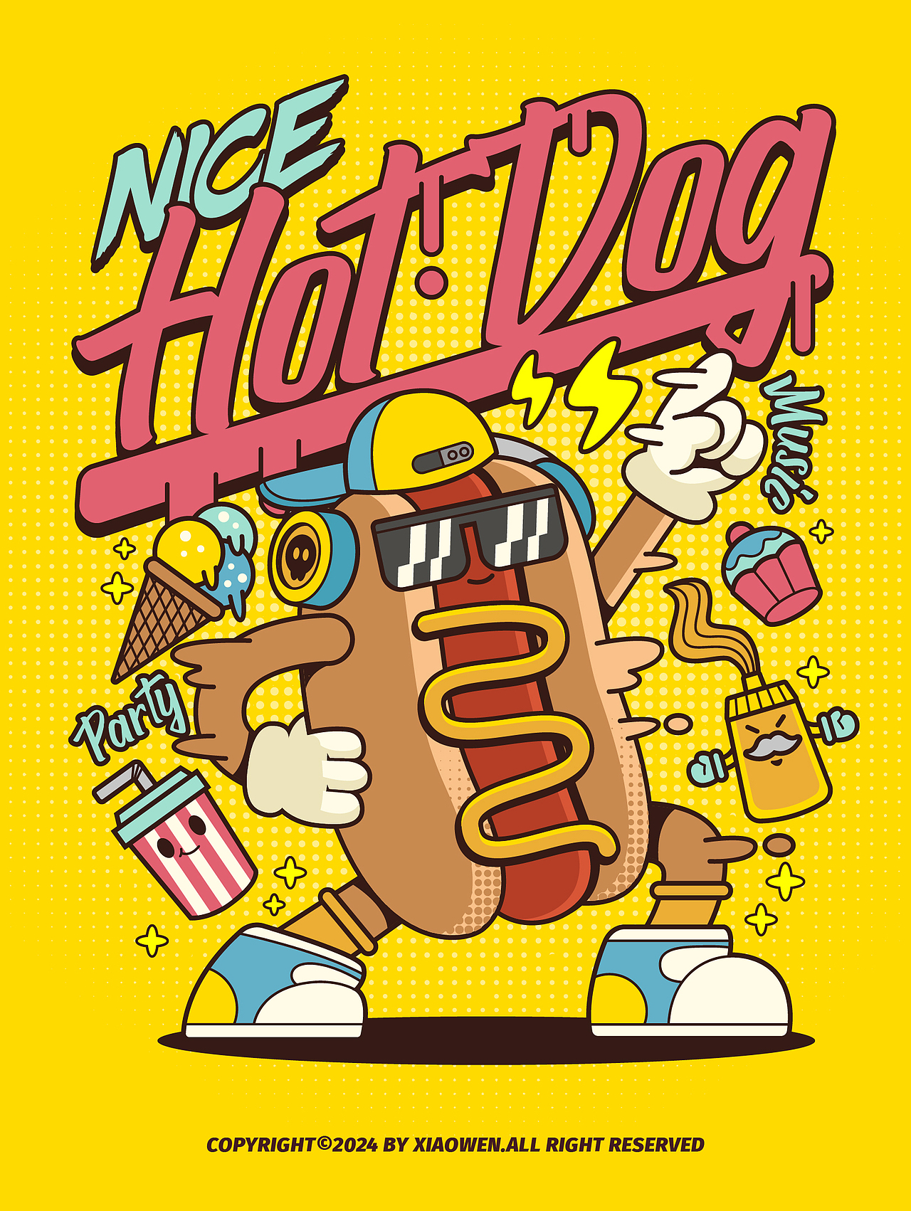 六月份插画汇总