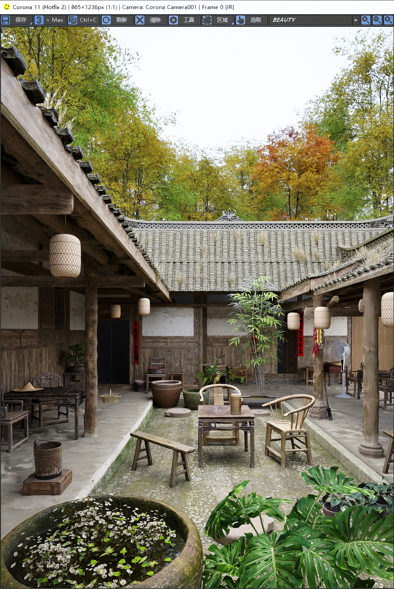 儿时回忆 | 渲染作品