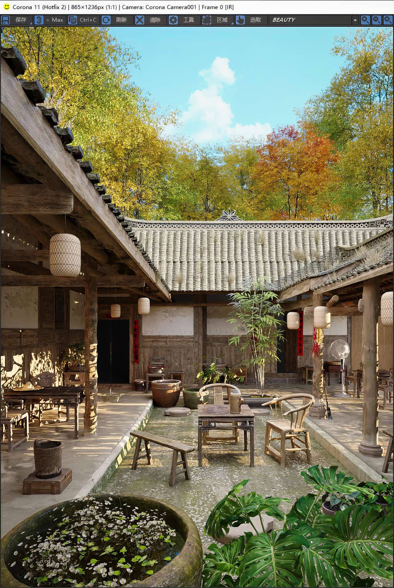 儿时回忆 | 渲染作品