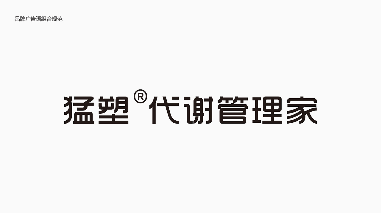 猛塑（代谢管理家）品牌视觉形象系统创建