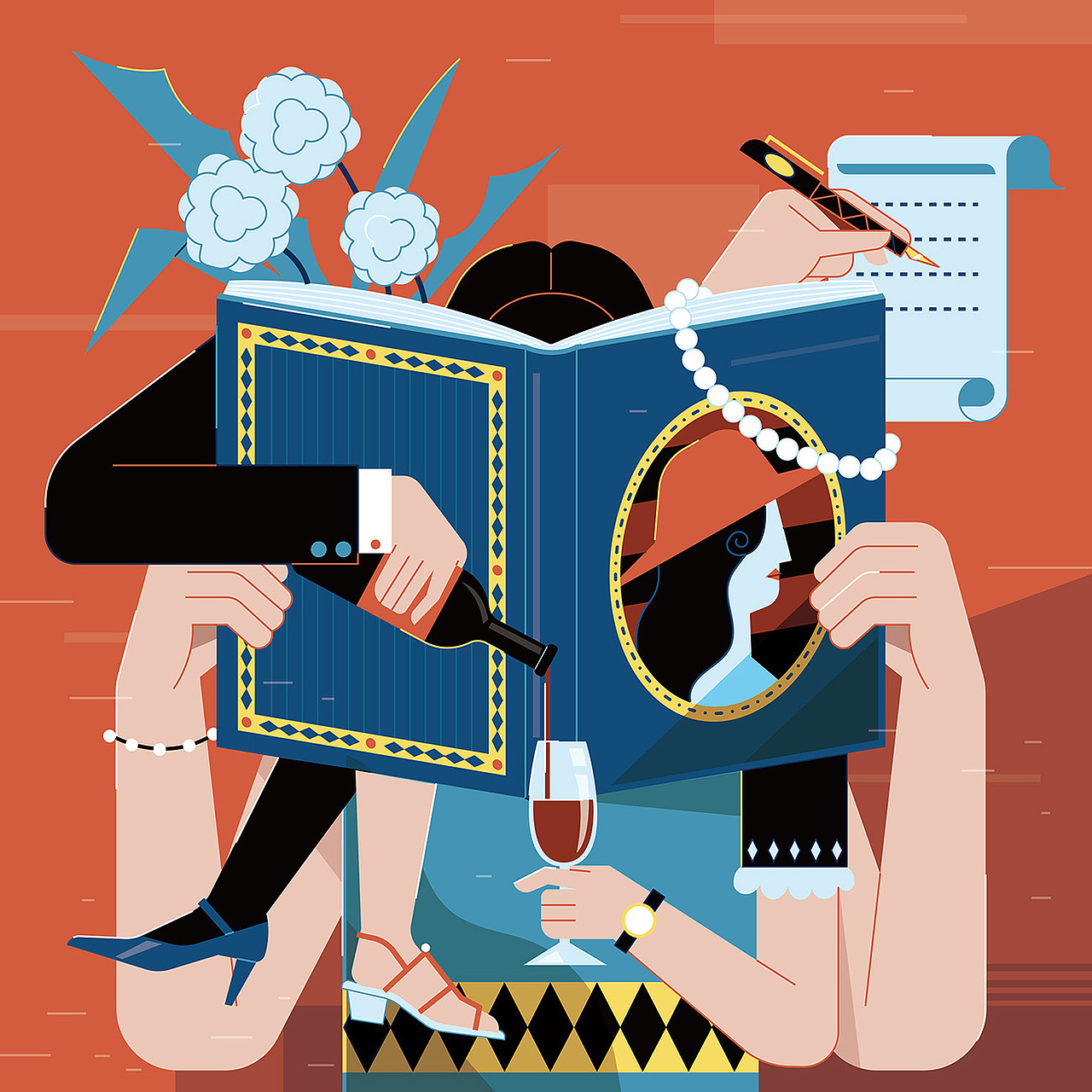 杂志插画合集2024（1）（图ZMzcxMzkxMDcy） - 商业插画 - 站酷设计师Samuel_Chen插画原创素材 - 站酷ZCOOL