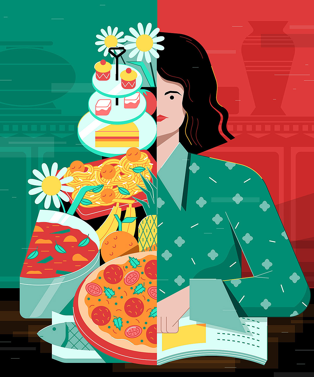 杂志插画合集2024（1）（图ZMzcxMzkxMDg0） - 商业插画 - 站酷设计师Samuel_Chen插画原创素材 - 站酷ZCOOL