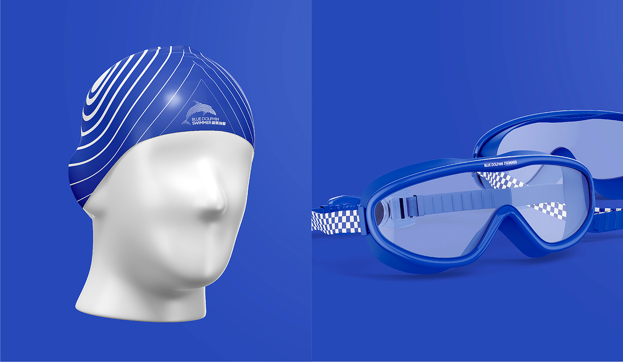 蓝豚泳者品牌设计