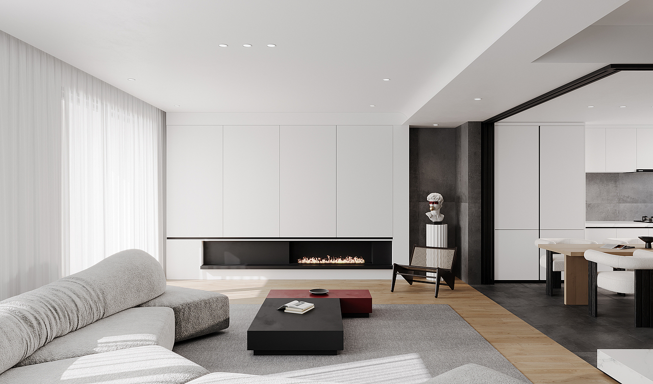 现代客餐厅效果图