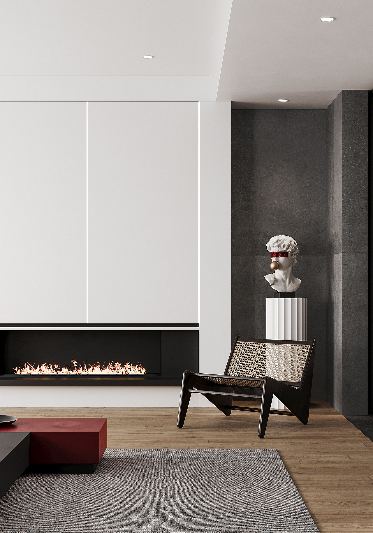 现代客餐厅效果图