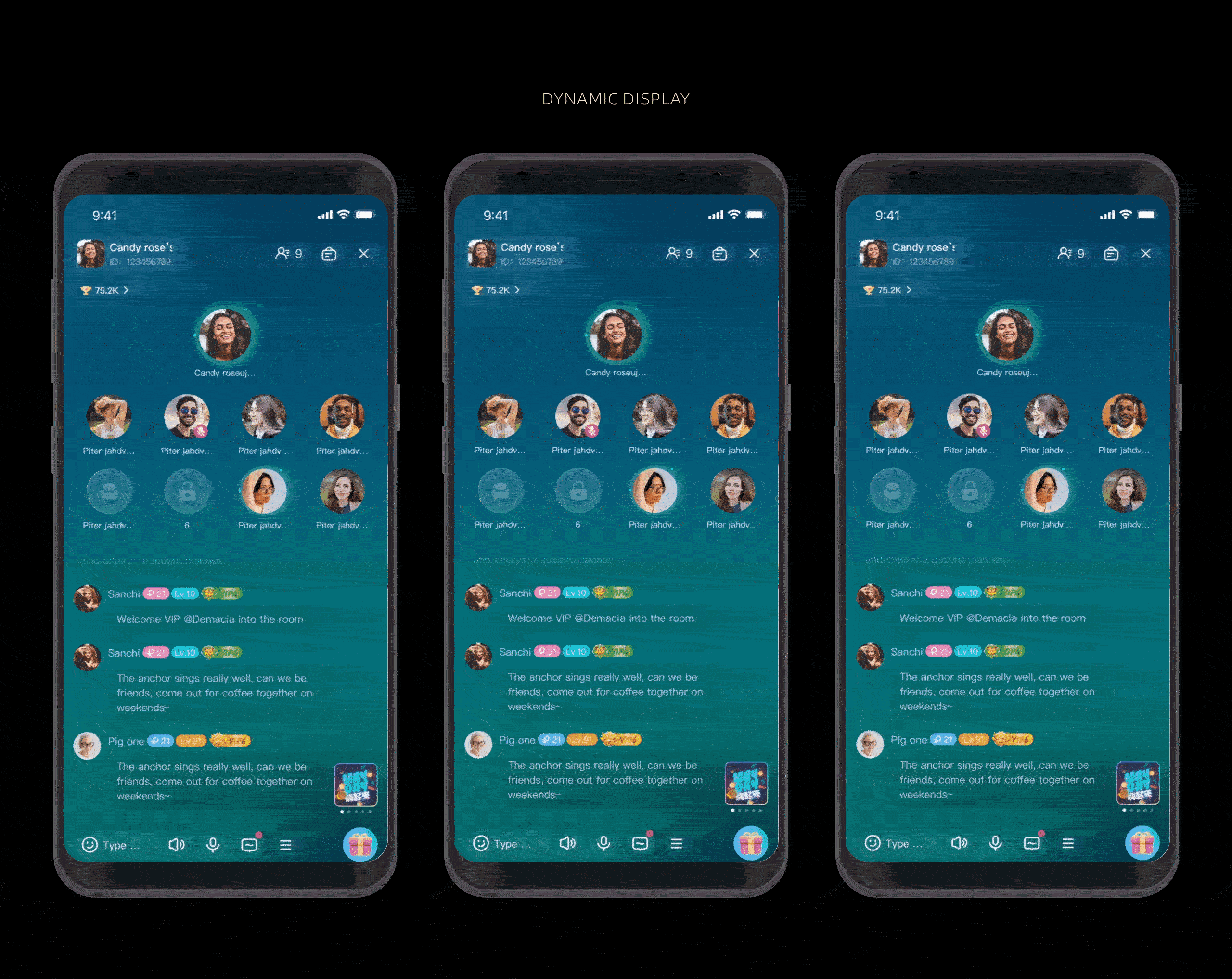 2023下|插画工作项目展示|中东语聊产品*Haza