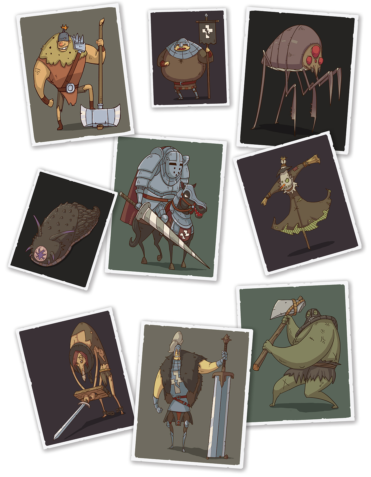 【卡牌与冒险】角色设计分享