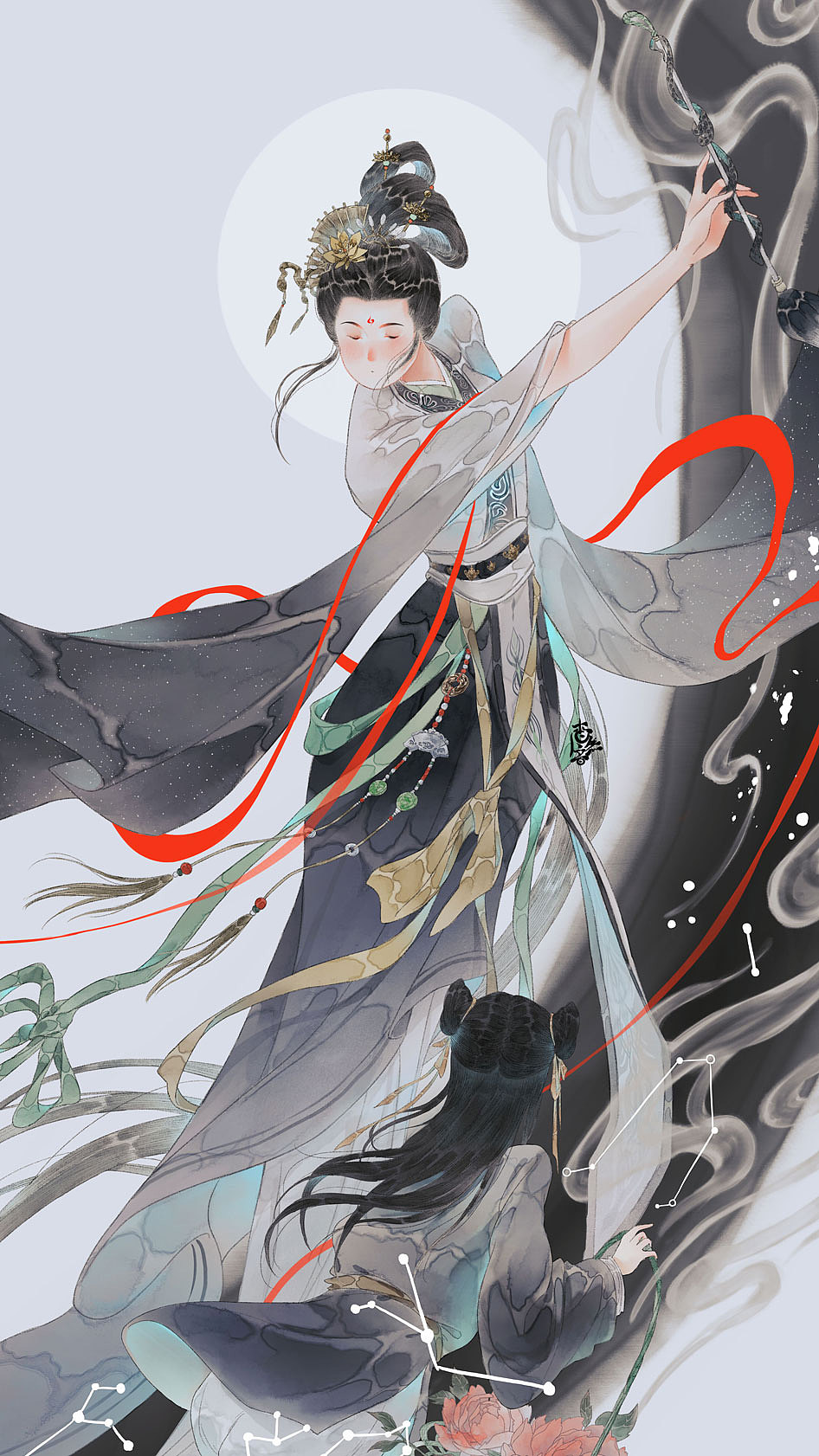 四方神（图ZMzcxNDA1ODg4） - 艺术插画 - 站酷设计师杳无音原创素材 - 站酷ZCOOL