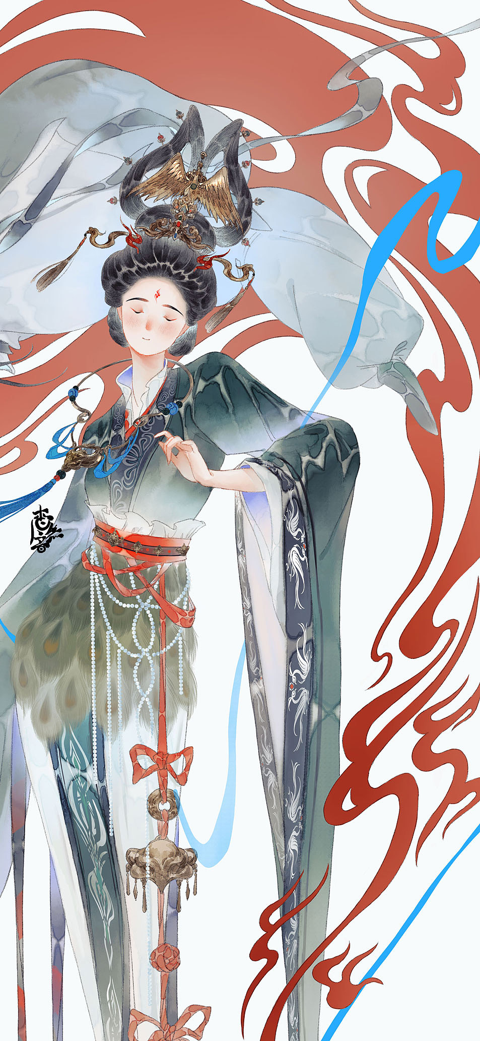 四方神（图ZMzcxNDA1ODky） - 艺术插画 - 站酷设计师杳无音原创素材 - 站酷ZCOOL