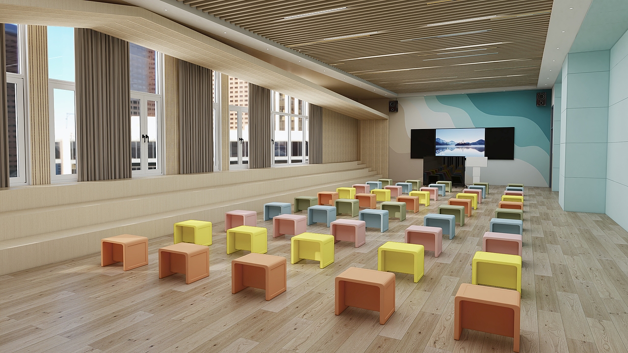 大阶梯音乐合唱室