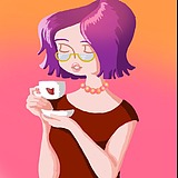 晴暖插画的头像