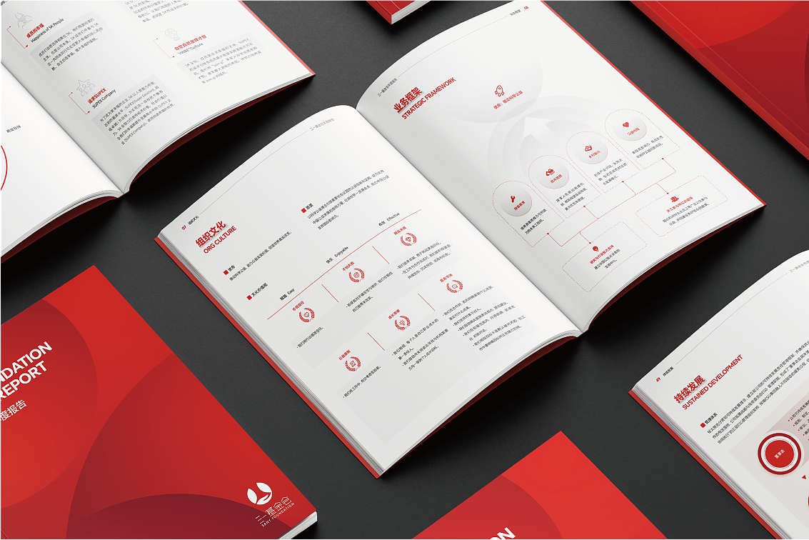 企业年报设计（图ZMzcxNDIwMDQ0） - 书籍/画册 - 站酷设计师白冰_原创素材 - 站酷ZCOOL
