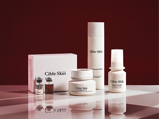 cible skin能量系列产品平面