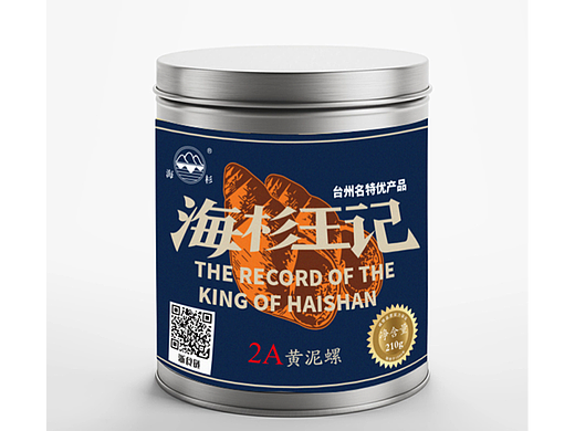 食品泥螺标签设计