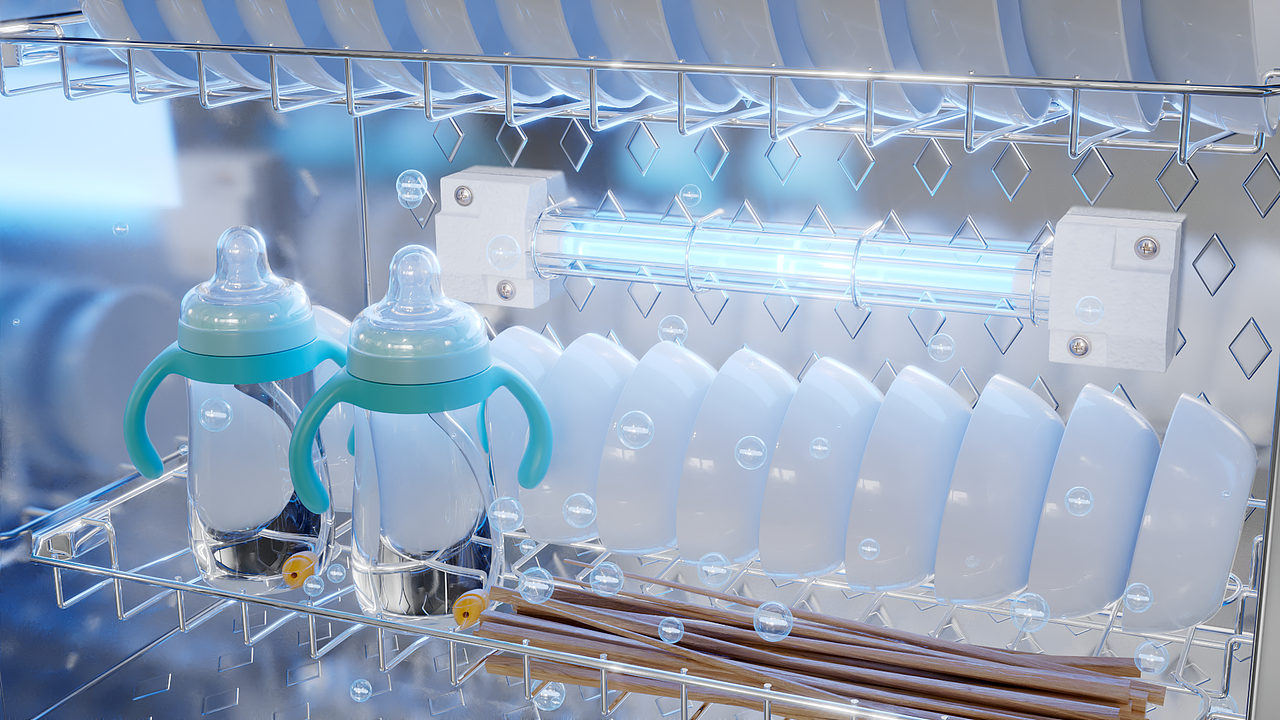 立式消毒柜渲染动画（图ZMzcxNDI3NzAw） - 动画/影视 - 站酷设计师星辰丶没落原创素材 - 站酷ZCOOL