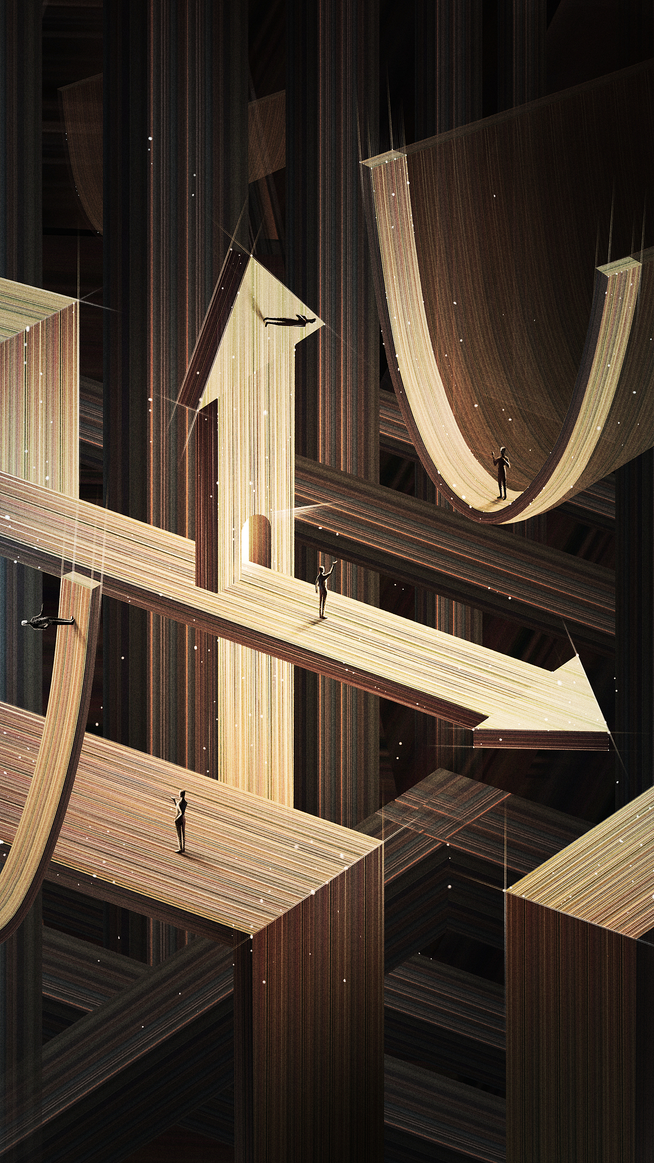 中国科学院跨年科学演讲2022x抖音——海报插画设计（图ZMzcxNDI4MjQw） - 商业插画 - 站酷设计师崇几原创素材 - 站酷ZCOOL