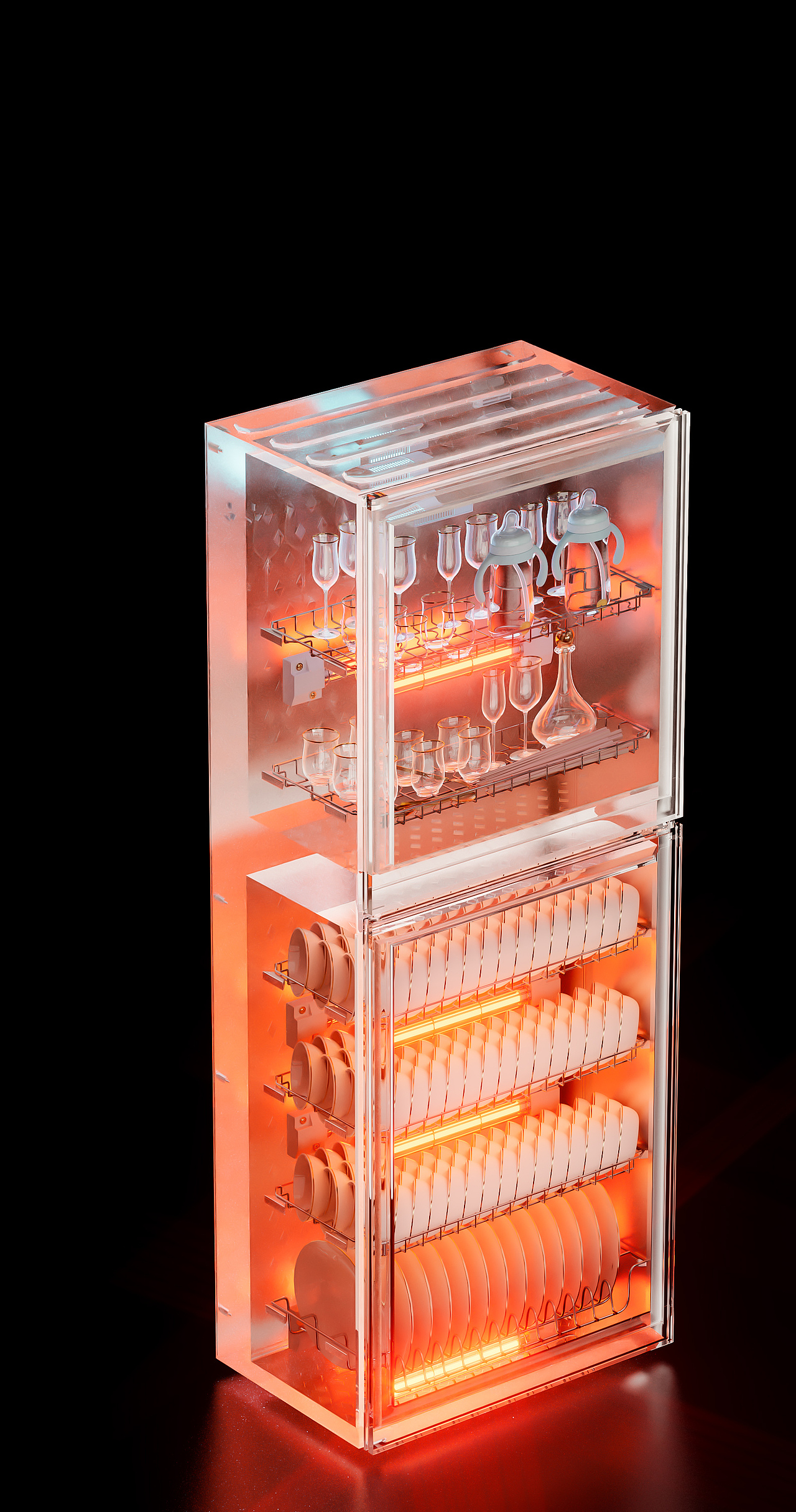 立式消毒柜渲染动画（图ZMzcxNDI4ODg4） - 动画/影视 - 站酷设计师星辰丶没落原创素材 - 站酷ZCOOL