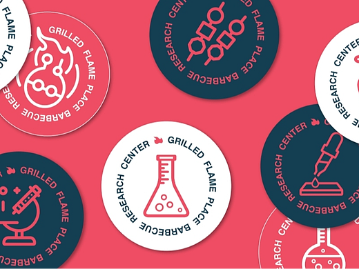 烤焰所烧烤研究中心 · 坤薪整装（个人主页-ZNjg4NzI3OTI=） - 酒店餐饮设计 - 站酷设计师坤薪整装原创素材 - 站酷ZCOOL