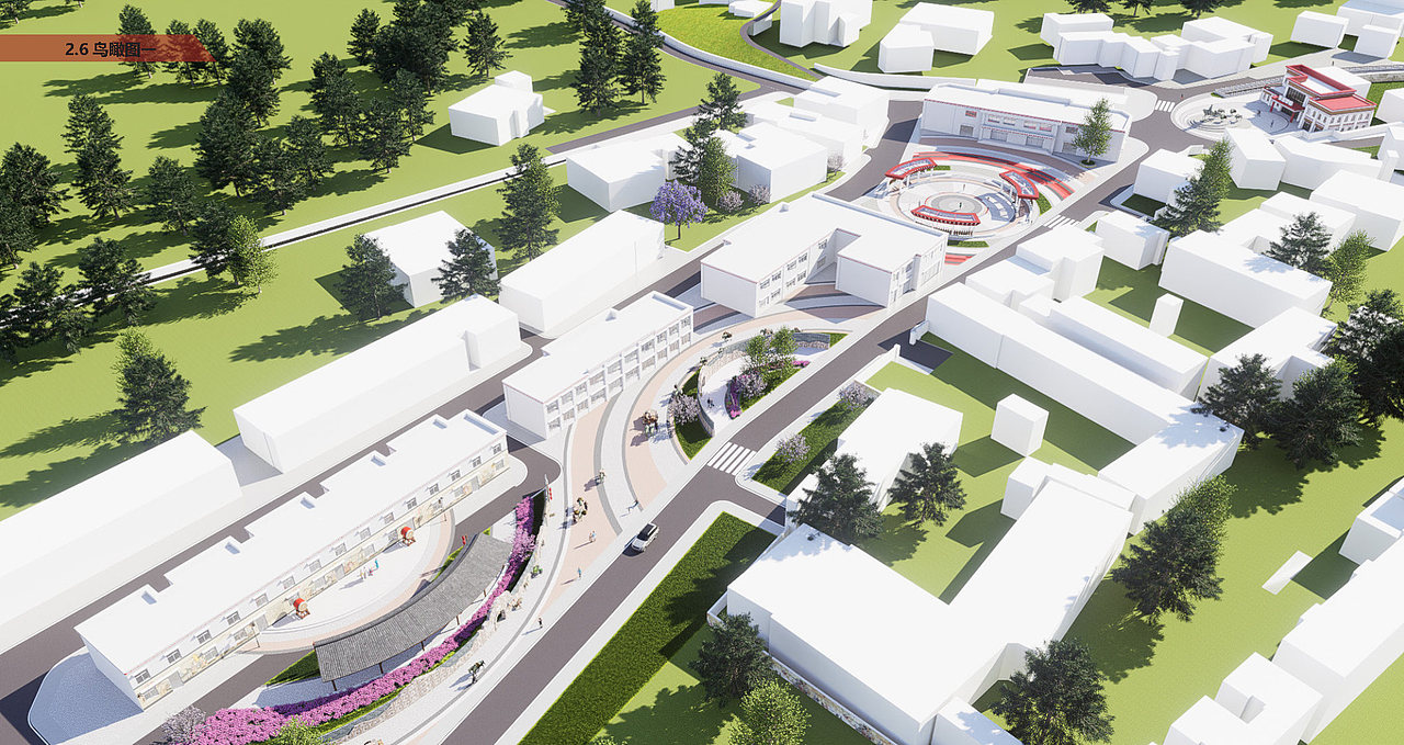 邦达乡公园景观方案设计