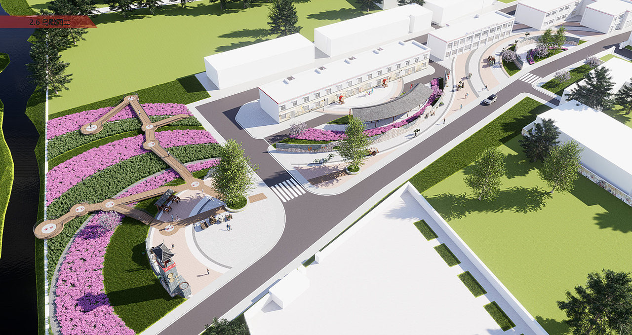 邦达乡公园景观方案设计