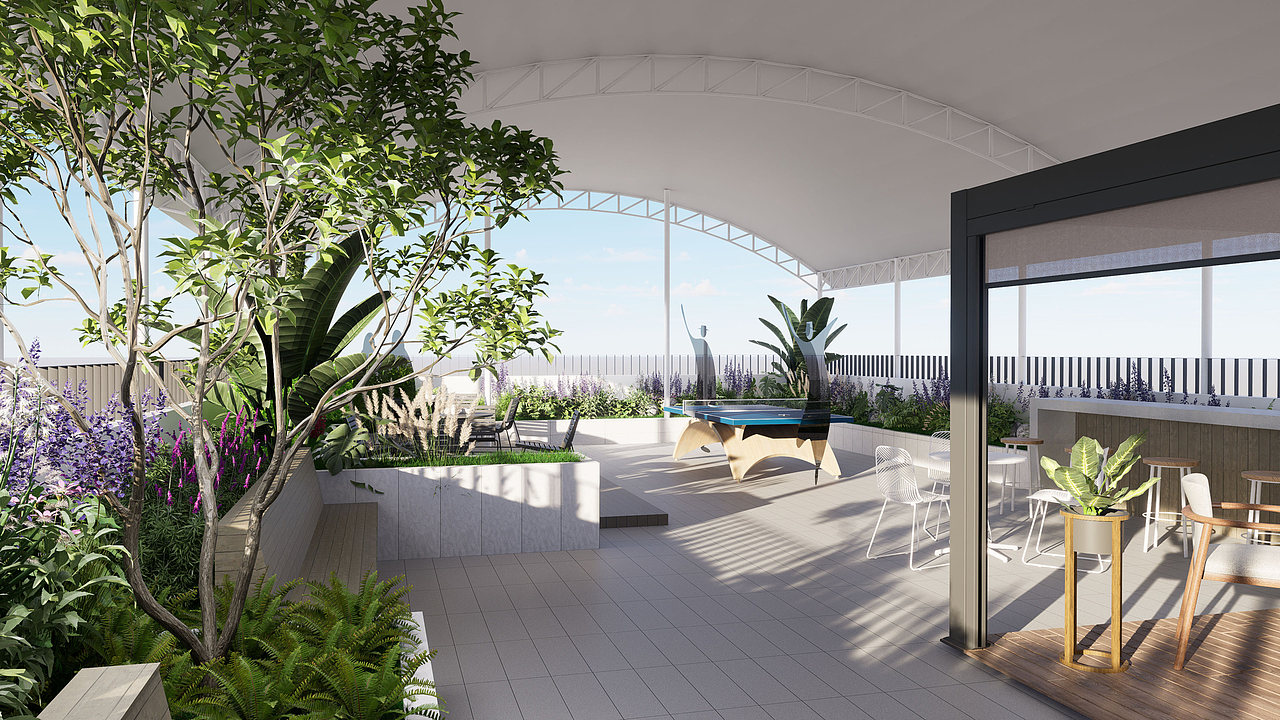 某干休所屋顶花园