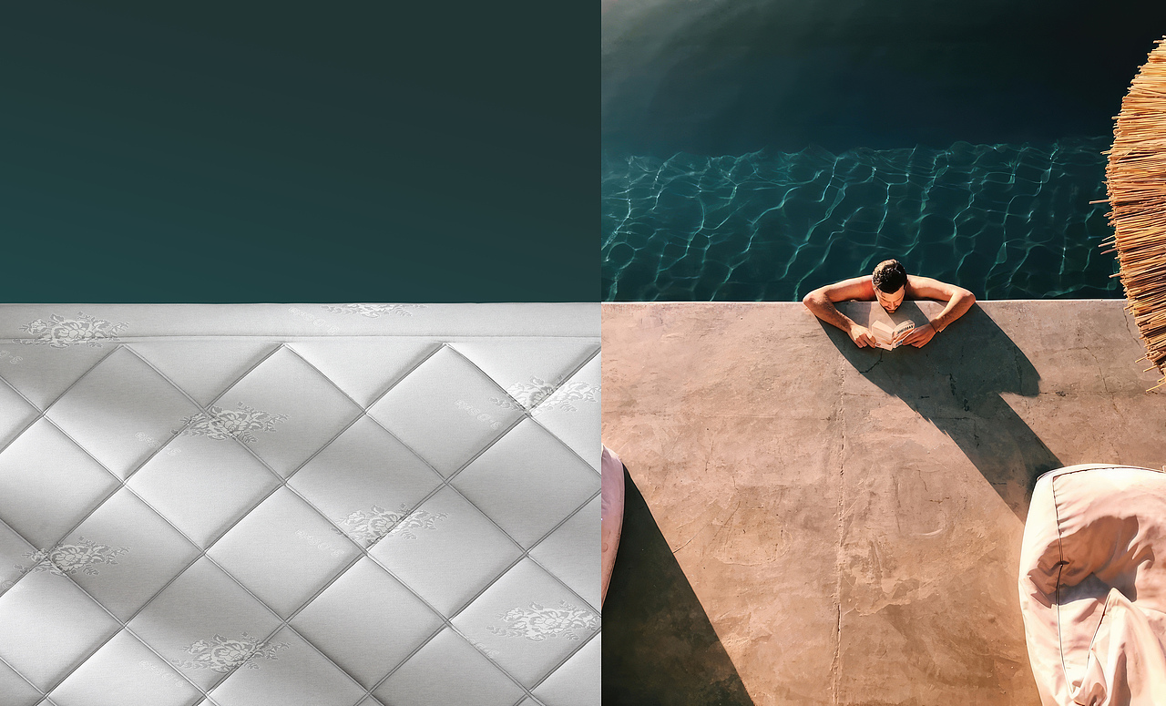 一组床垫拍摄作品(实拍+合成)