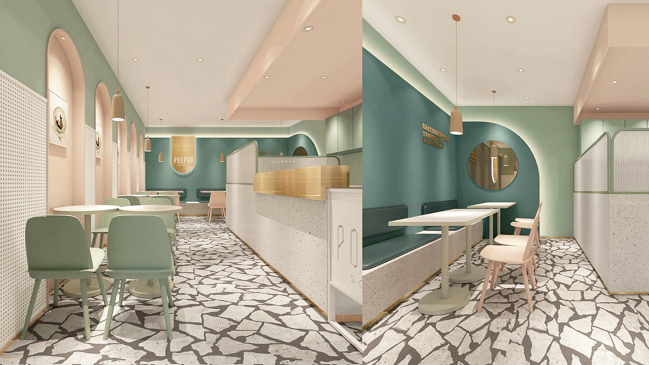 舒芙蕾|茶饮店|奶茶店|气泡水|水果茶|品牌设计