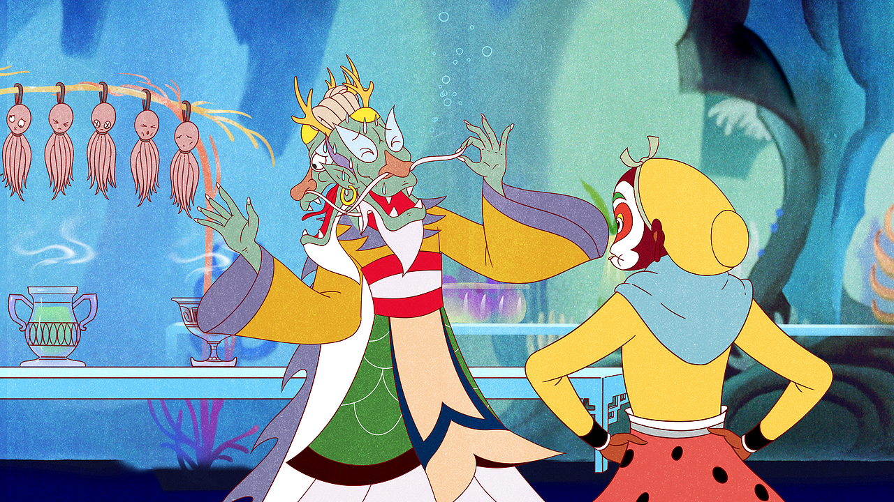 上美影IPx新东方在线|老龙王折戟BlackTea动画分镜绘制（图ZMzcxNDYwMjIw） - 商业插画 - 站酷设计师崇几原创素材 - 站酷ZCOOL