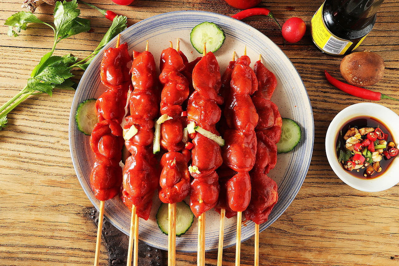 烧烤冻品预制菜油炸串食材鸡翅鸡牛羊肉串冷冻铁板串
