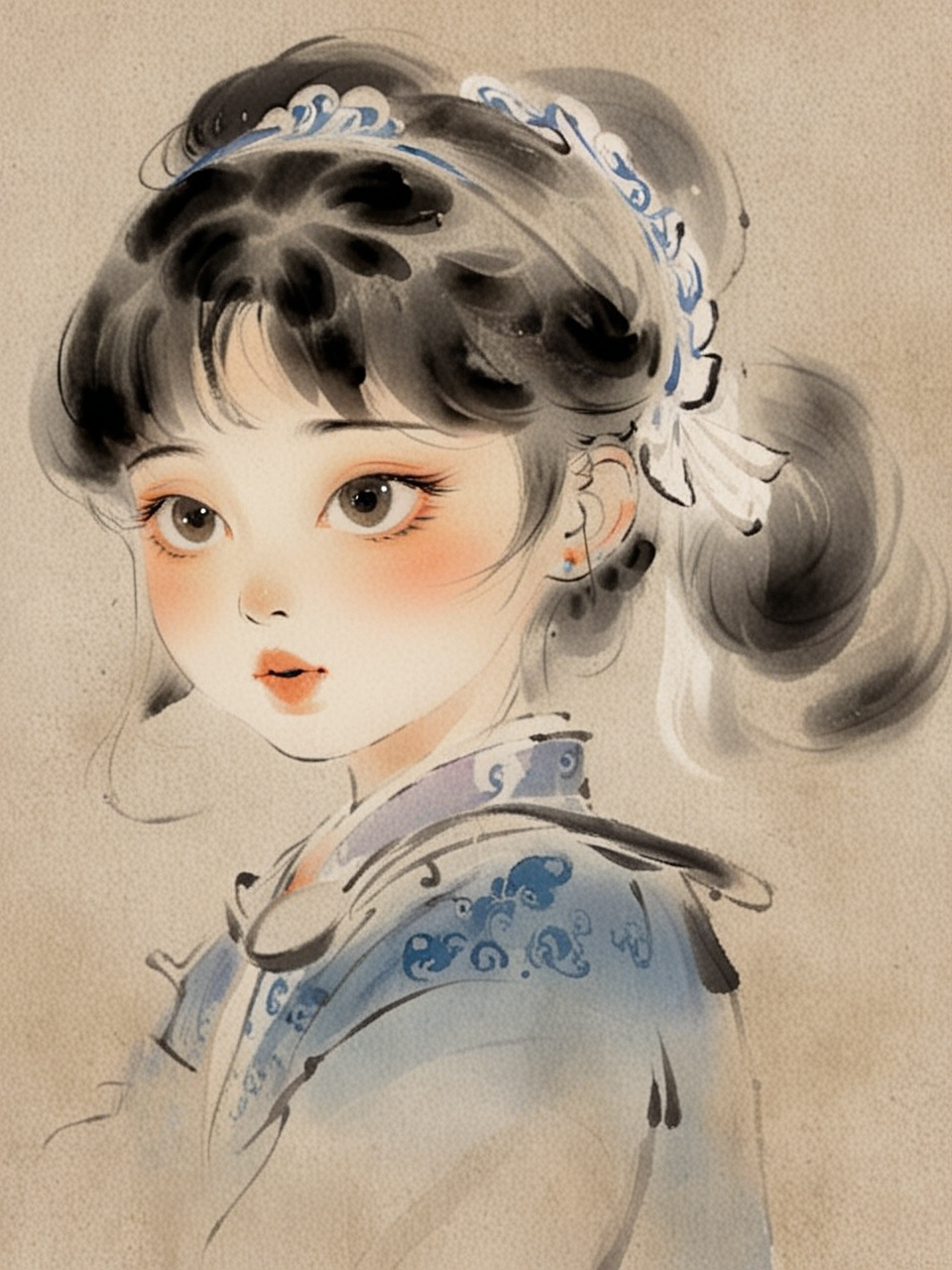 水墨风· AI演绎（图ZMzcxNDcwMTQ0） - 创作习作 - 站酷设计师ponyoya原创素材 - 站酷ZCOOL