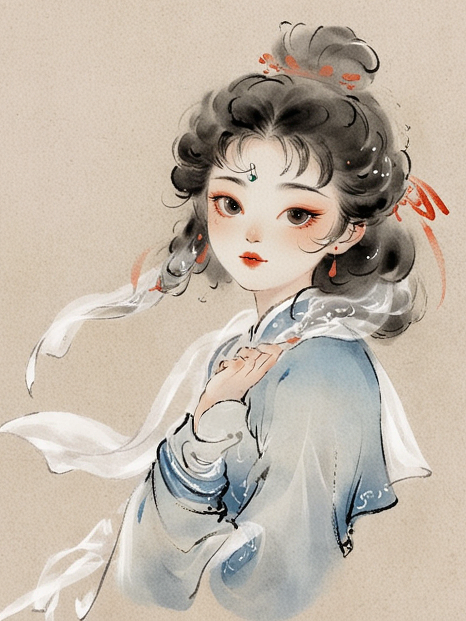 水墨风· AI演绎（图ZMzcxNDcwMTU2） - 创作习作 - 站酷设计师ponyoya原创素材 - 站酷ZCOOL
