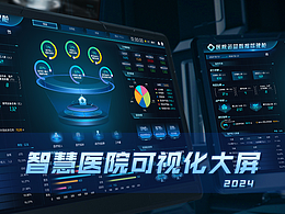 医院运营数据驾驶舱-可视化大屏