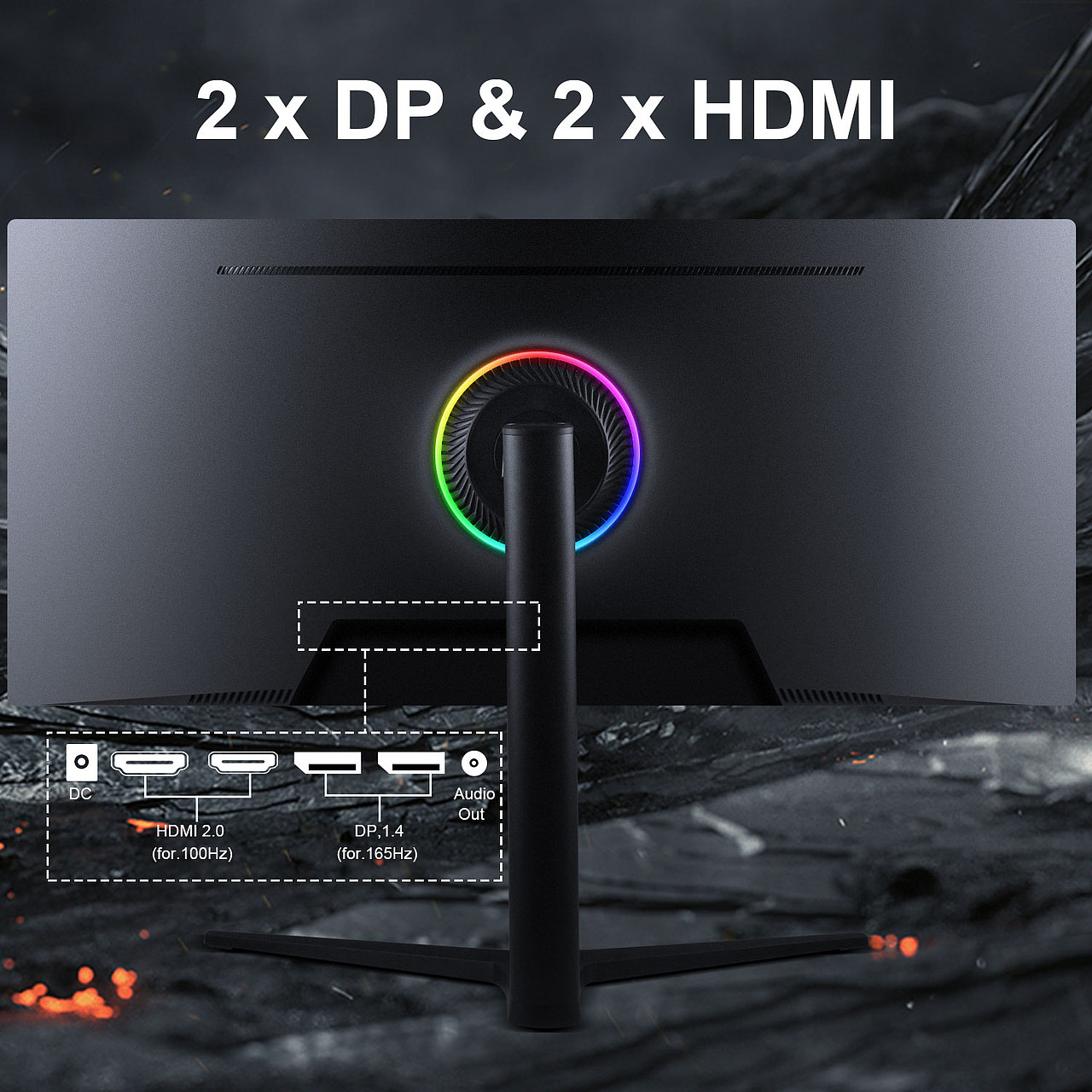 34寸曲面显示屏（图ZMzcxNDcyNTE2） - 电商 - 站酷设计师荷兰豆炒肉原创素材 - 站酷ZCOOL