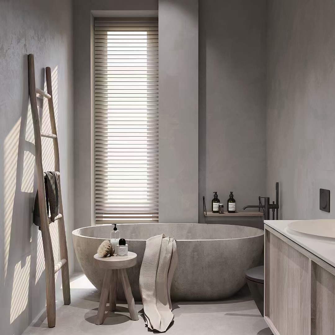 非常高级的沉稳色系,空间设计超舒适