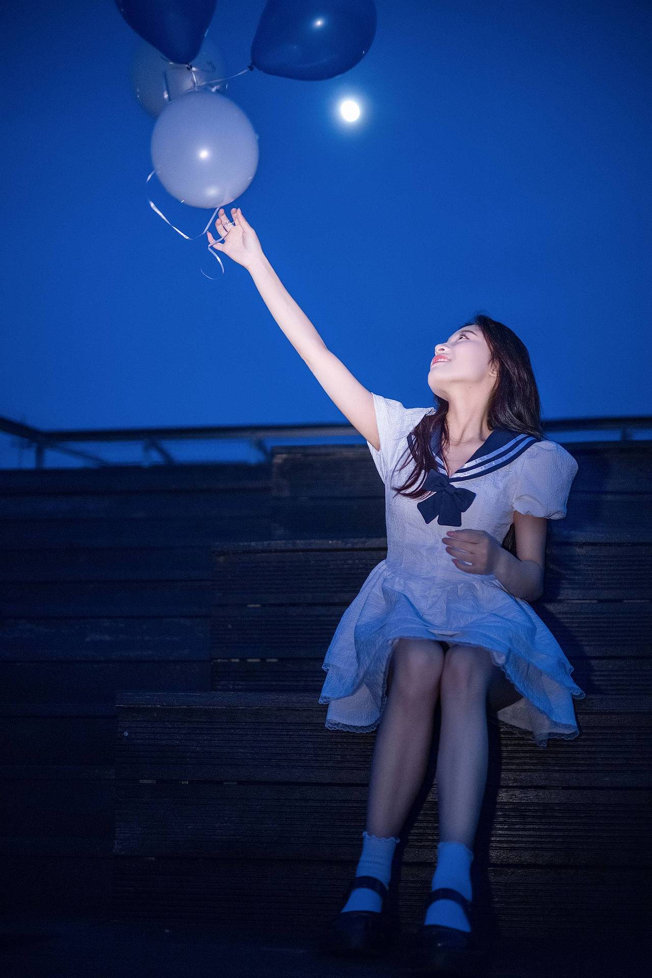 属于蓝调时刻（图ZMzcxNDczODYw） - 人像摄影 - 站酷设计师多维空间整合师原创素材 - 站酷ZCOOL