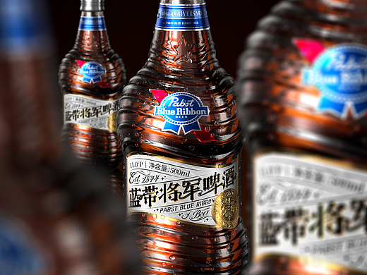 蓝带将军啤酒包装方案设计 - 尊贵非凡