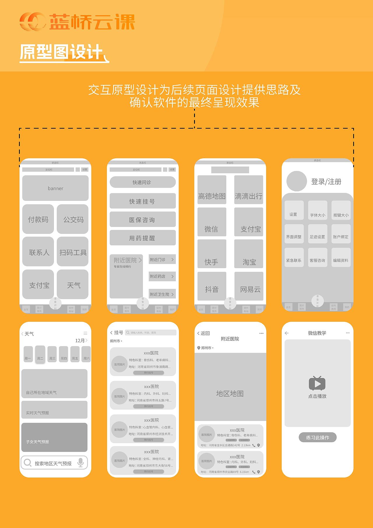 适老化APP设计