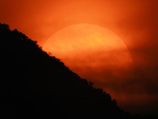 来一组近期拍的夕阳吧~
