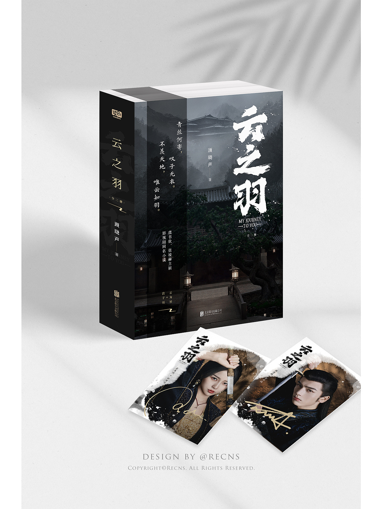 装帧设计合集|我设计的一些影视原著书📚