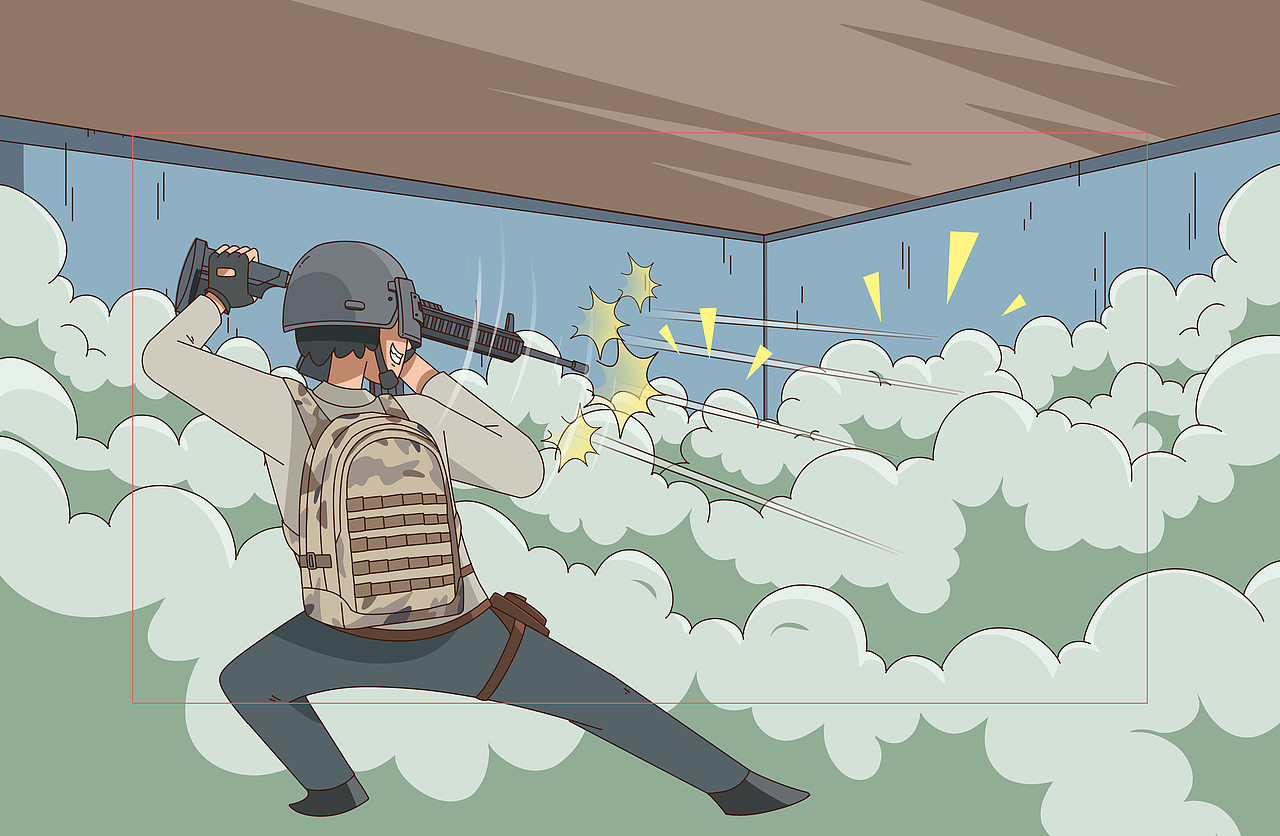 PUBGM趣味视频分镜插画合集