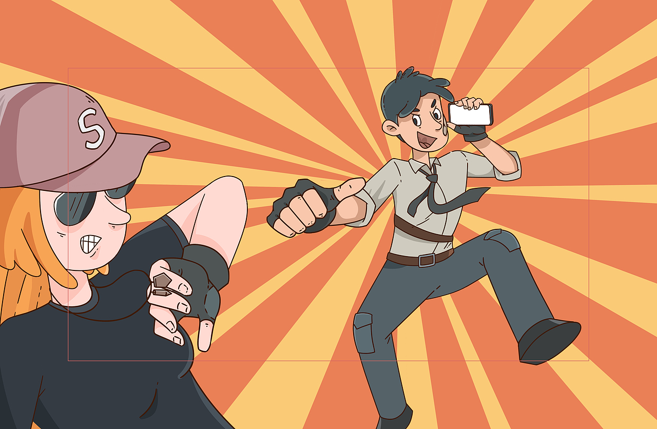 PUBGM趣味视频分镜插画合集